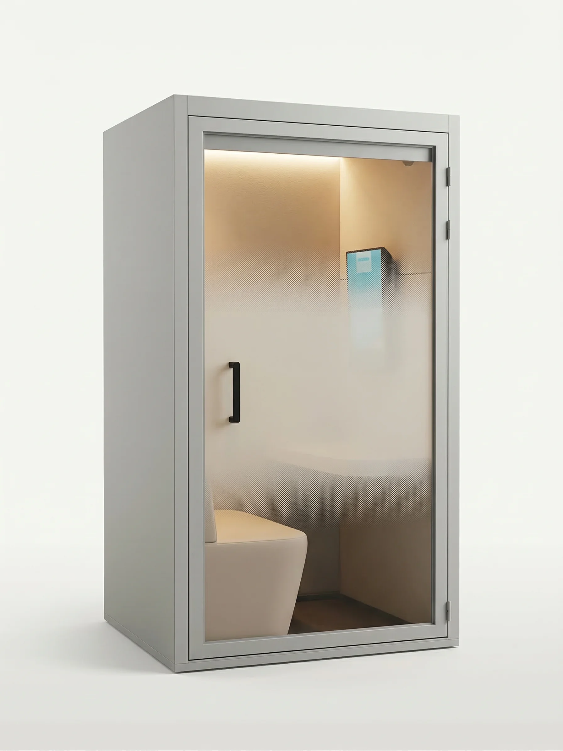 닫힌 마인드룸 부스 외관